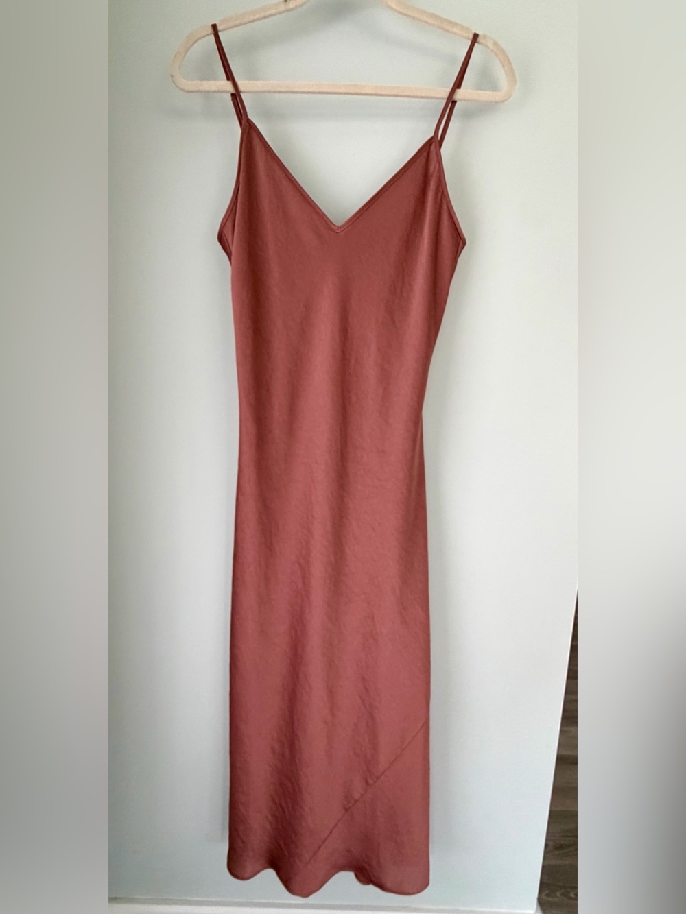 Aritzia Wilfred Slip Midi Dress